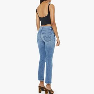 MOTHER Light Blue Straight Leg Jeans